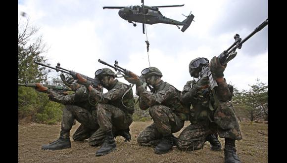 Soldado surcoreano mató a 5 compañeros en un puesto fronterizo