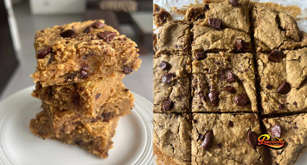 Blondies: learn how to prepare a healthy version of this dessert