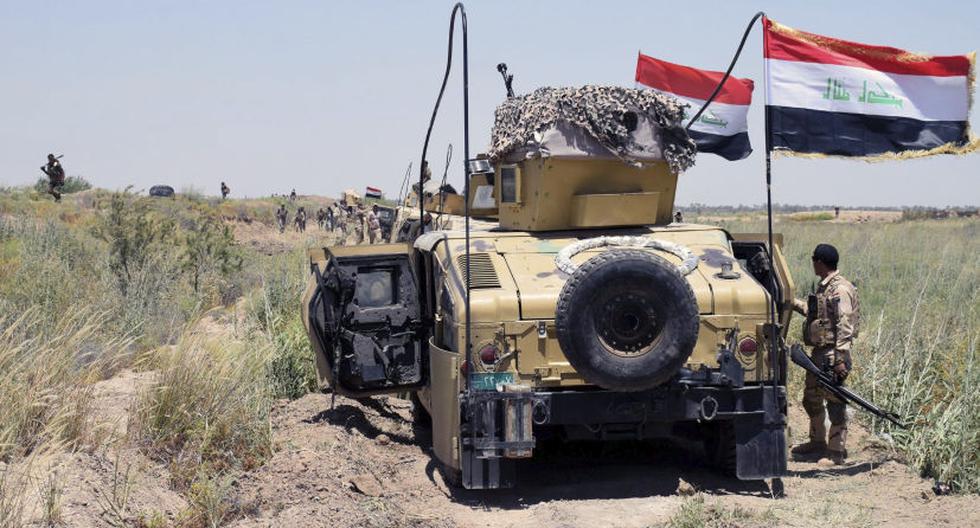 Guerra contra ISIS: Soldados iraquíes en el sur de Faluya. (Foto: EFE)