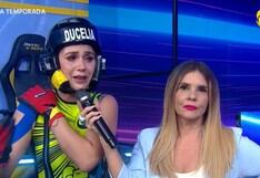 Ducelia Echevarría rompe en llanto tras sufrir intenso dolor por lesión en el hombro | VIDEO