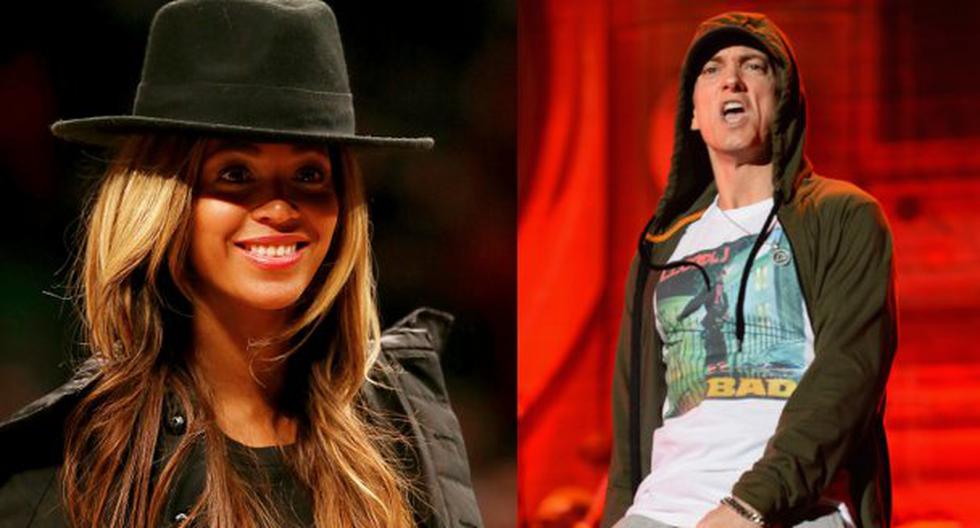 Beyoncé y Eminem triunfaron en los Grammys 2015. (Foto: Getty Images)