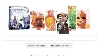 Gaudí protagoniza el doodle de Google por los 161 años de su nacimiento