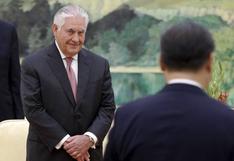 Trump le dice a Tillerson que "pierde el tiempo" buscando negociar con Corea del Norte