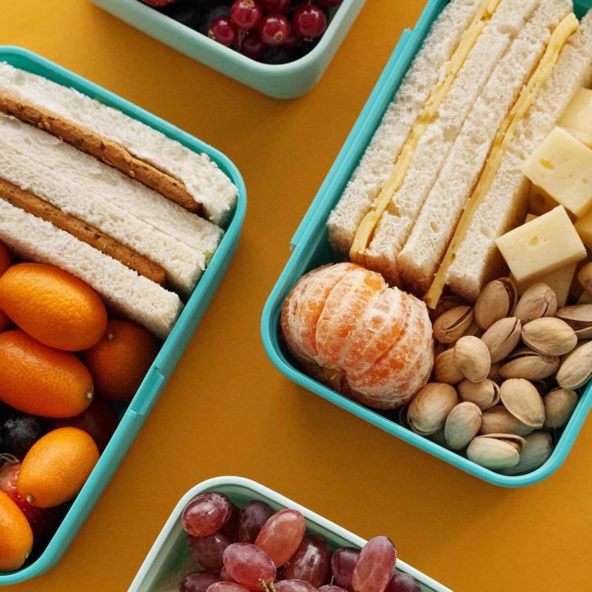 Snacks saludables para el regreso a clases desde casa