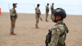 Costa Verde: militares y policías resguardan playas para evitar ingreso de personas | FOTOS 