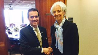 Alonso Segura se reunió con Christine Lagarde en Washington