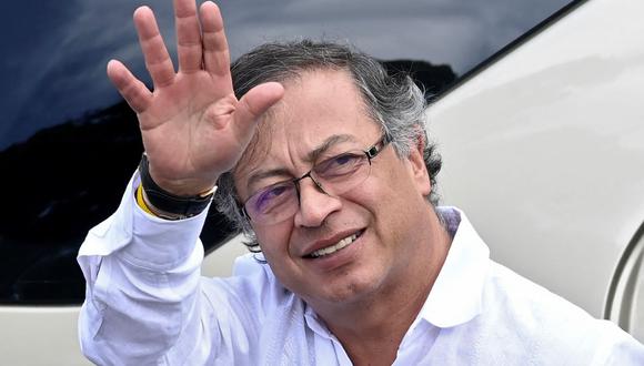 El presidente de Colombia Gustavo Petro. (YURI CORTEZ / AFP).