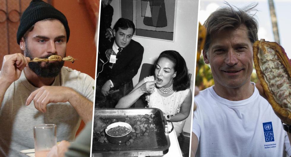 From María Félix to Robert De Niro: the stars who surrendered to Peruvian food