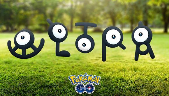 Unown es un Pokémon de tipo psíquico introducido en la segunda generación. (Foto: Pokémon GO)