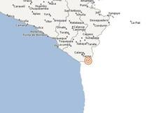 Sismo de magnitud 4.3 se registró esta mañana en Tacna