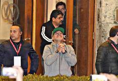 Diego Maradona fue recibido como Dios por los hinchas del Napoli
