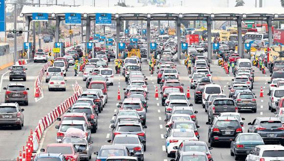 La empresa Rutas de Lima señaló que dicho incremento está conforme a lo establecido en el contrato de concesión con la Municipalidad de Lima. (Foto: El Comercio)