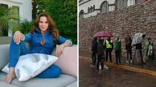 Kate del Castillo llegó a Perú para sumarse a las grabaciones de “La reina del Sur”: “Estamos muy felices”