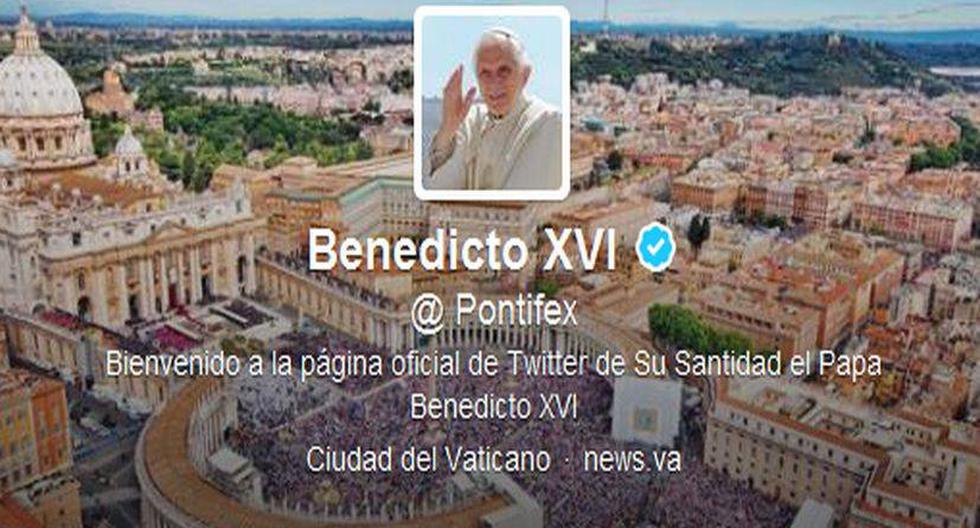 Papa tambi&eacute;n se despide de Twitter. (Captura: twitter.com/Pontifex)