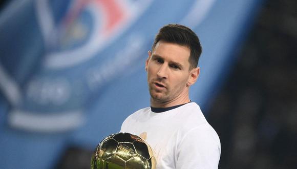 Lionel Messi ganó el Balón de Oro el último lunes. (Foto: AFP)