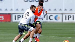 James Rodríguez hizo fútbol 50 días después de su lesión