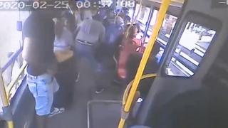 San Martín de Porres: delincuentes armados asaltan a 21 pasajeros de bus | VIDEO