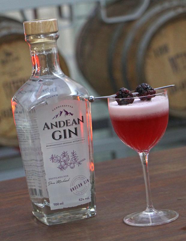 Andean Gin breaks into Peruvian bars to stand out for its vanilla from Tarapoto, muña and huacatay. 