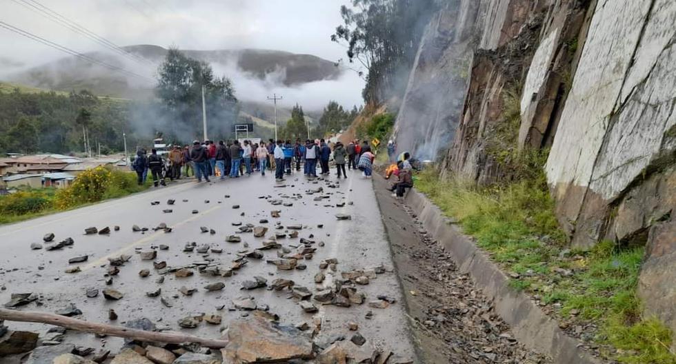 Diversas vías de nueve regiones estuvieron bloqueadas ayer. La foto es de la carretera Cusco-Puerto Maldonado. (Foto: TV Mundo Cusco)