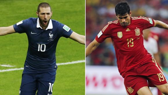 Guía TV: Francia vs. España y otros amistosos del día