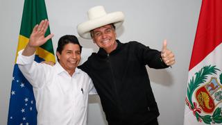 Jair Bolsonaro y Pedro Castillo acuerdan estrechar cooperación fronteriza 