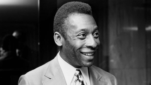 Pelé in 1972. (GETTY IMAGES)