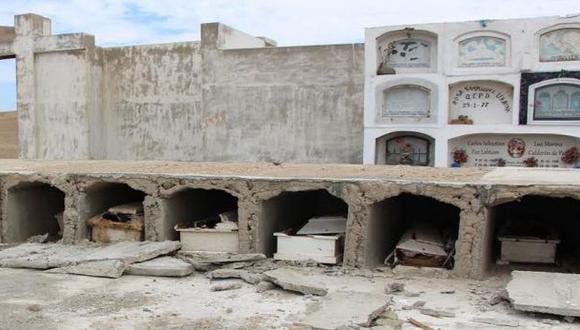 Lambayeque: profanaron más tumbas en el cementerio de San José