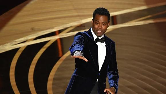 Chris Rock: ¿qué comentario realizó tras la bofetada que recibió de Will Smith? (Foto: AFP)