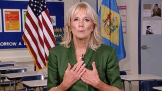 Jill Biden apela al “amor” y “compasión” de su esposo para unir a Estados Unidos