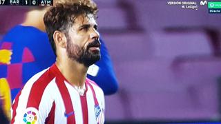 Barcelona vs. Atlético de Madrid: ¡No lo puede creer! Gol en contra de Diego Costa, tras centro de Messi | VIDEO