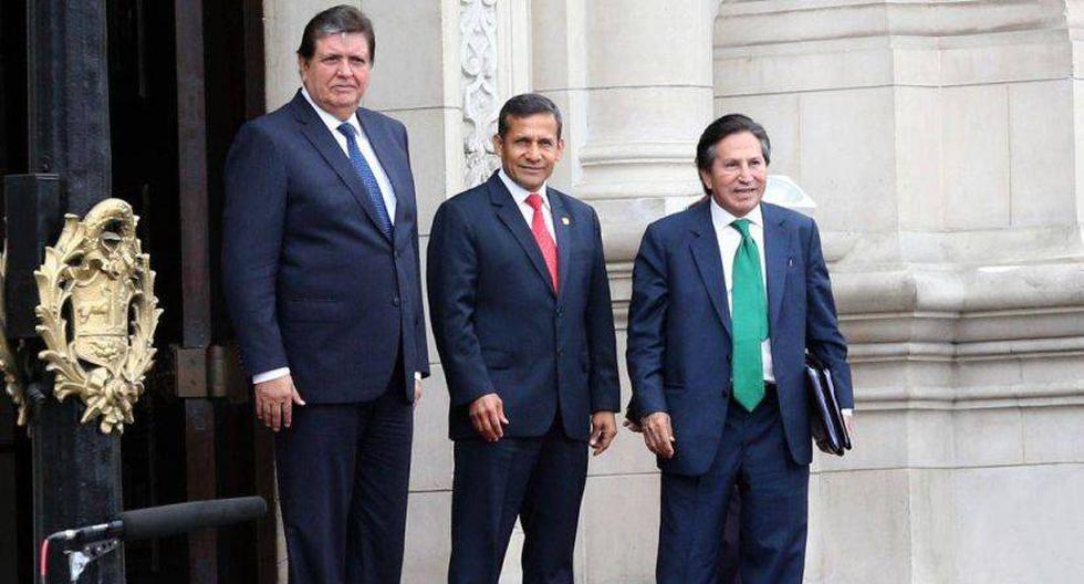 Pol&iacute;tica de Estado: Alan, Ollanta y Toledo de acuerdo en que Per&uacute; debe tener soberan&iacute;a sobre su territorio. (Foto: Andina)