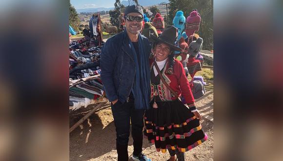 Chayanne en Cusco. (Foto: Instagram)