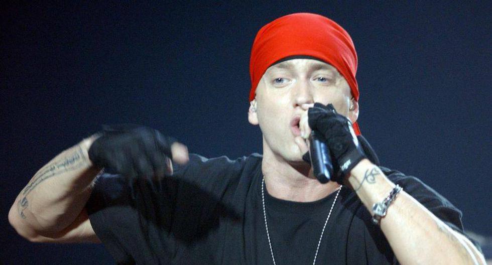 Un día como hoy pero en 1974, nació el rapero estadounidense Eminem llamado Marshall Bruce Mathers. (Foto: EFE)