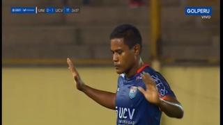 Universitario vs. César Vallejo: Jersson Vásquez anotó el 1-0 con una definición extraordinaria | VIDEO
