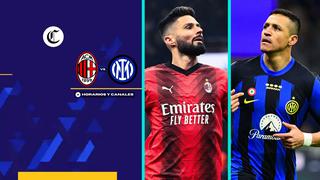 ¿A qué hora y dónde ver Milan vs. Inter?
