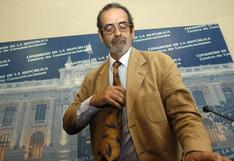 Henry Pease: “El Congreso no merece estar en la despedida a Javier Diez Canseco”
