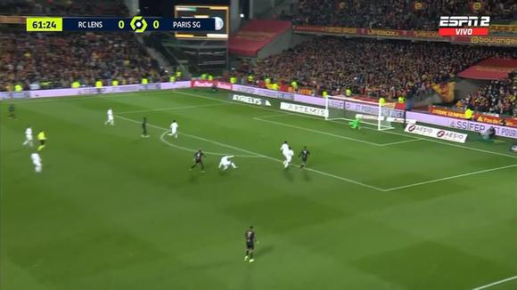 Fofana's goal for Lens 1-0 against PSG | Video: ESPN.