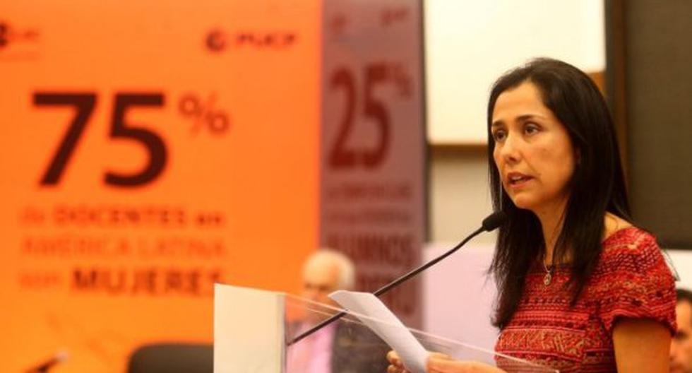 Nadine Heredia se pronunció sobre la investigación en su contra que iniciará la Comisión de Fiscalización del Parlamento. (Foto: Andina)