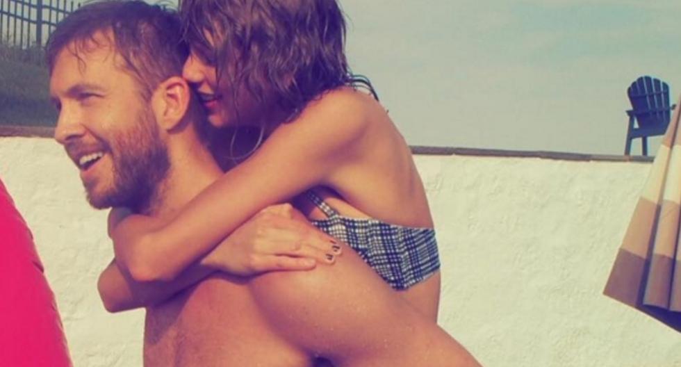 Taylor Swift y Calvin Harris compatieron las celebraciones de su primer aniversario a través de las redes sociales. (Foto: Instagram)