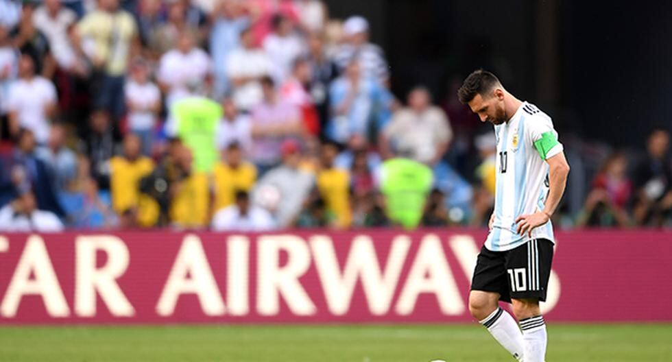Lionel Messi se marchó del Mundial Rusia 2018 luego de la derrota de Argentina ante Francia en los octavos de final del Mundial Rusia 2018. (Foto: Getty Images)