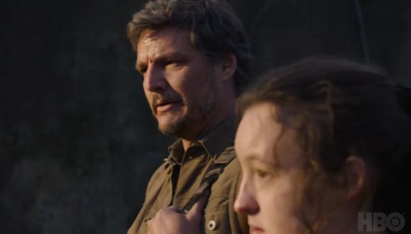 Pedro Pascal y Bella Ramsey como Joel y Ellie en una escena de "The Last of Us", a estrenarse en 2023 por HBO.