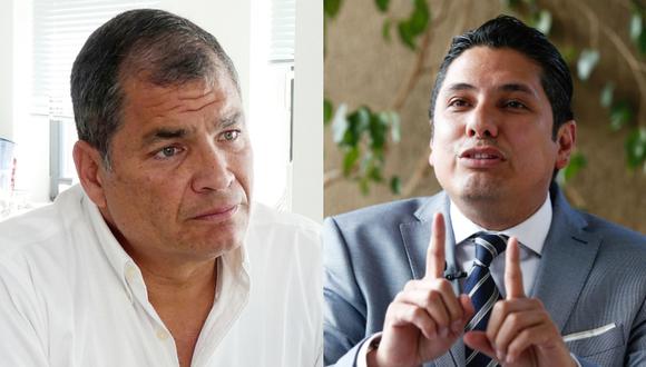 Rafael Correa y Fernando Balda. (Fotos: AP/Mark Carlson | EFE/José Jácome)