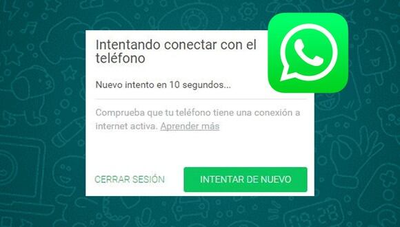 ¿Sabes por qué a veces no recibes mensajes en WhatsApp Web? Conoce el método para solucionarlo. (Foto: MAG)