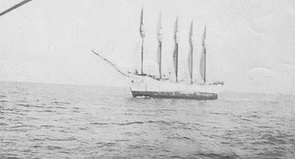 La tripulación de la goleta Carroll A. Deering desapareció tras pasar por el Triángulo de las Bermudas en 1921 (Foto: Wikimedia)