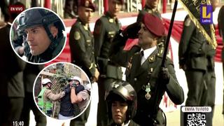 Policía que frustró secuestro en Los Olivos y actuó en ‘AFHS’, desfiló en la Gran Parada Cívico Militar 2023