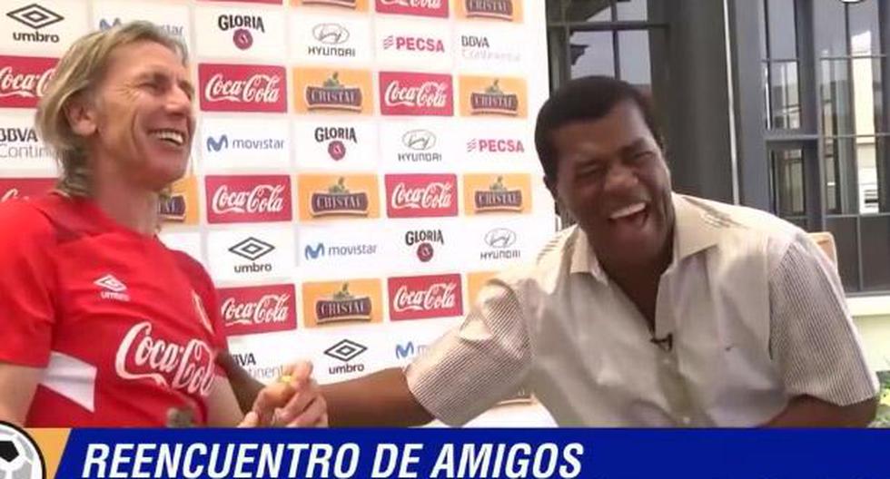 Ricardo Gareca y Julio César Uribe tuvieron una amena entrevista y recordaron cosas del pasado. (Video: TV Perú)