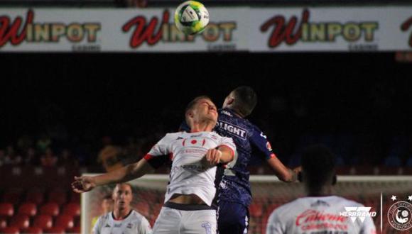 Lobos BUAP venció 1-0 en su visita a Veracruz con solitario gol de Leonardo Ramos en el Clausura MX. | Foto: Twitter Tiburones Rojos
