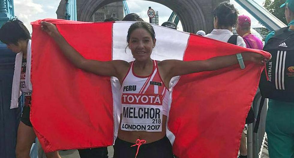 Inés Melchor quedó en el puesto 26 de la maratón del Mundial de Atletismo | Foto: Lima42k/Facebook