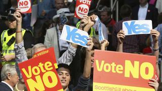 Nueva encuesta dice que escoceses dicen No a independencia