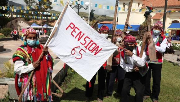 A la fecha, el programa Pensión 65 cuenta con 568.599  usuarios en los 1.874 distritos del país. (Foto: Midis)